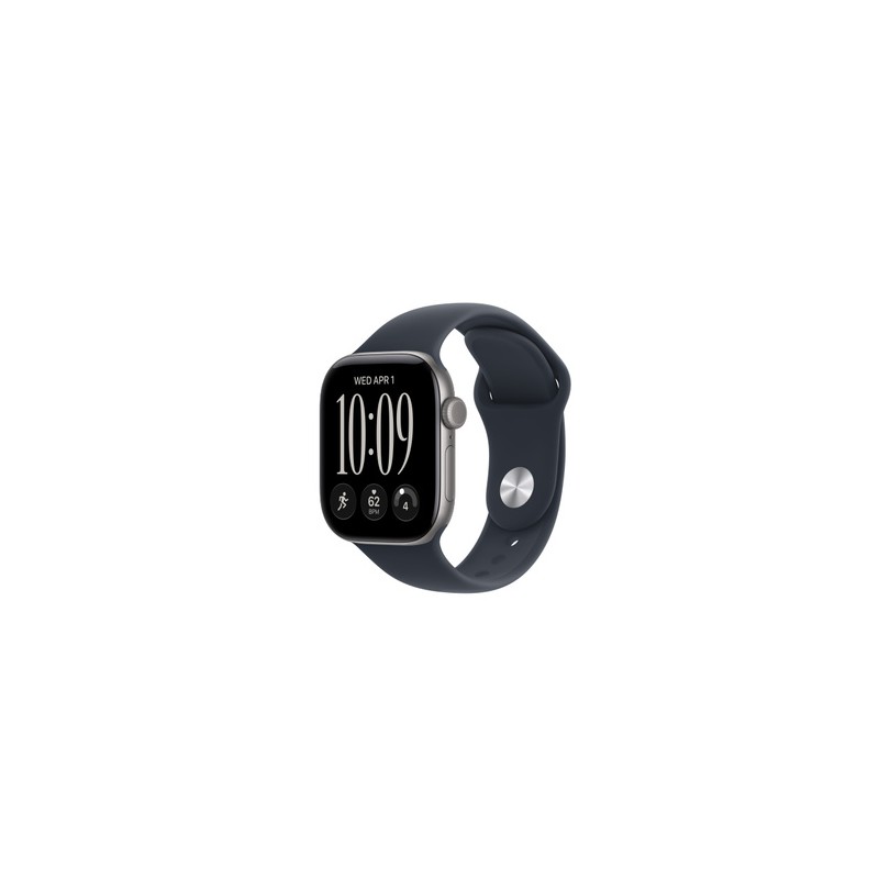 APPLE Watch Series 12 GPS 42mm Space Grey Aluminium Case with Navy Blue Sport Band M/L