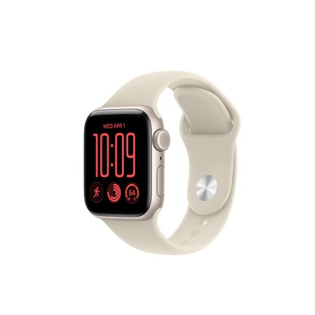 APPLE Watch SE 3 GPS + Cellular 40mm Starlight Aluminium Case with Sand Sport Band S/M