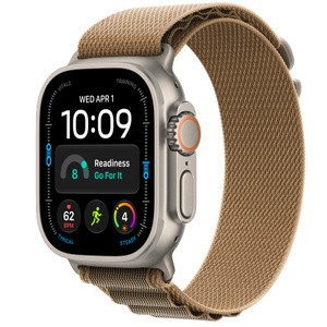APPLE Watch Ultra 4 GPS + Cellular 49mm Natural Titanium Case with Desert Alpine Loop - L
