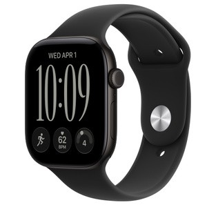 APPLE Watch Series 12 GPS + Cellular 46mm Black Aluminium Case with Black Sport Band M/L