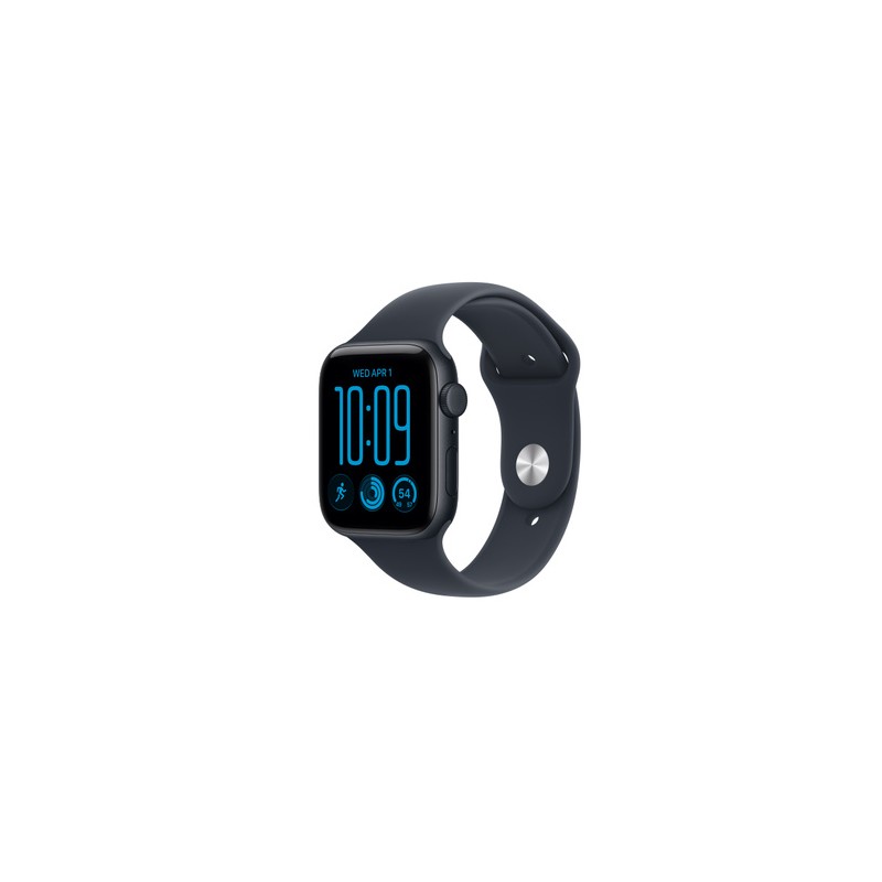 APPLE Watch SE 3 GPS + Cellular 44mm Midnight Aluminium Case with Navy Blue Sport Band M/L