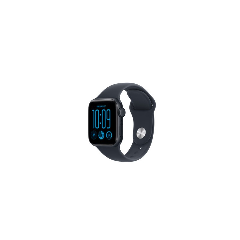 APPLE Watch SE 3 GPS + Cellular 40mm Midnight Aluminium Case with Navy Blue Sport Band S/M