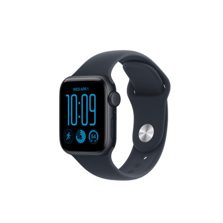APPLE Watch SE 3 GPS + Cellular 40mm Midnight Aluminium Case with Navy Blue Sport Band M/L