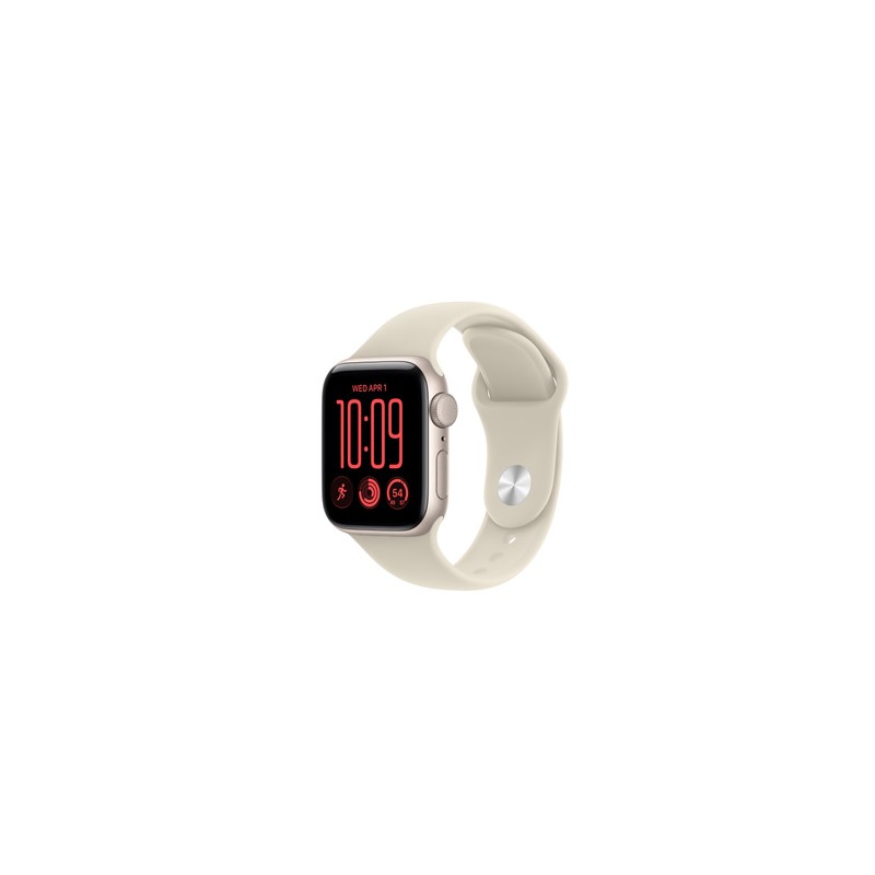 APPLE Watch SE 3 GPS 40mm Starlight Aluminium Case with Sand Sport Band S/M
