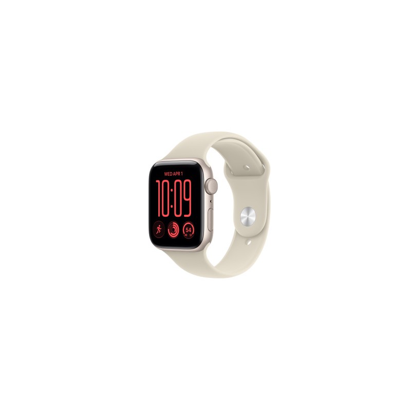 APPLE Watch SE 3 GPS 44mm Starlight Aluminium Case with Sand Sport Band M/L