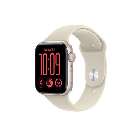 APPLE Watch SE 3 GPS 44mm Starlight Aluminium Case with Sand Sport Band M/L