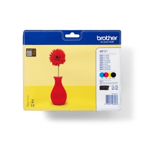 Brother LC121VALBP cartouche d'encre 4 pièce(s) Original No | JDB-Info