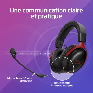 HyperX Cloud III S Wireless Black Gaming Headset Arceau Blu | JDB-Info