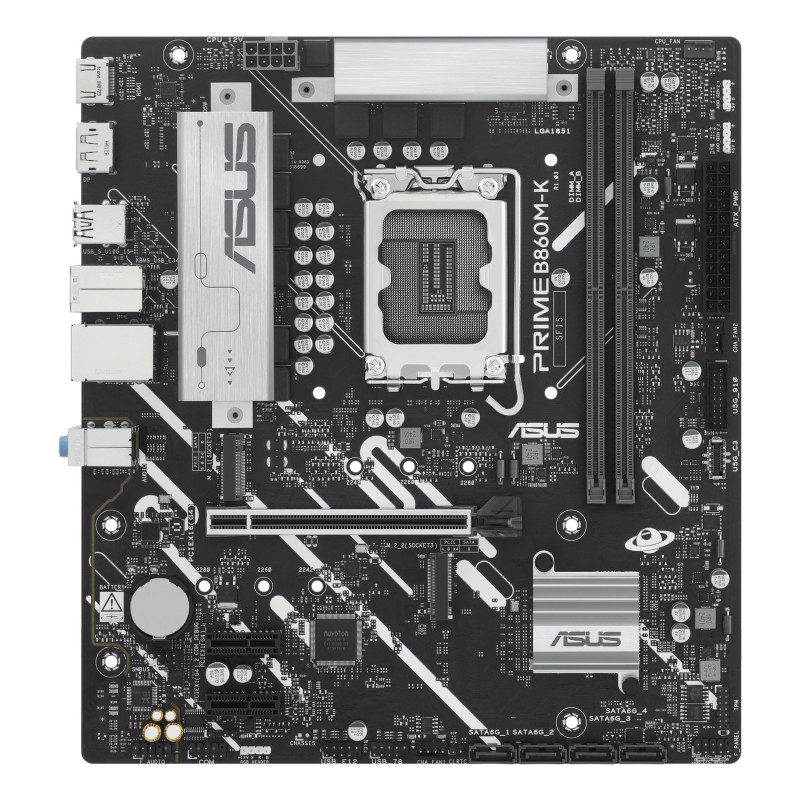 ASUS PRIME B860M-K Intel B860 LGA 1851 (Socket V1) micro AT | JDB-Info