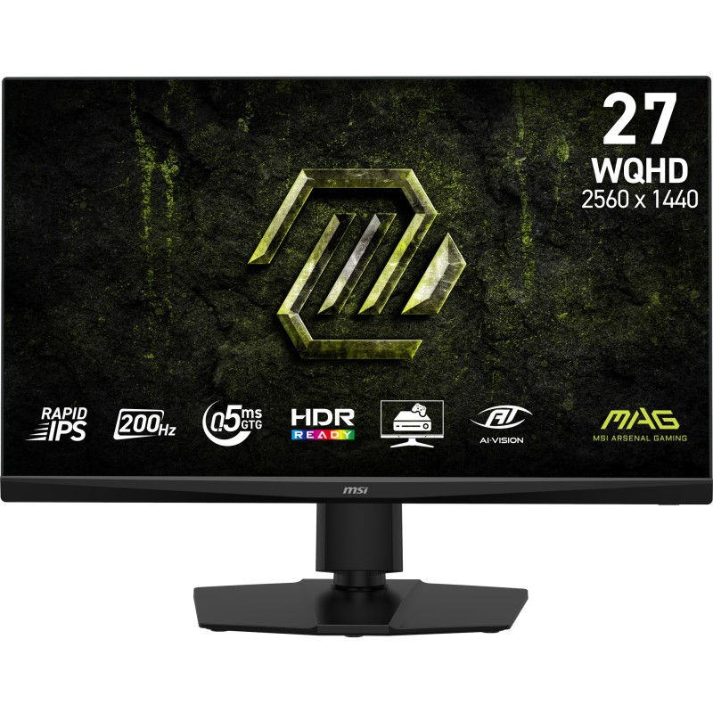 MSI MAG 272QPF E20 écran plat de PC 68,6 cm (27") 2560 x 14 | JDB-Info