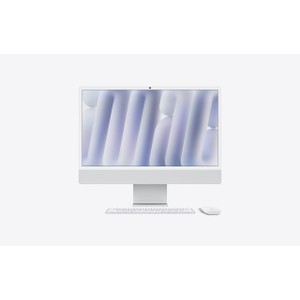 APPLE 24p iMac with Retina 4.5K display M4 chip with 10-core CPU and 10-core GPU 16Go 512Go SSD French AZERTY - Silver