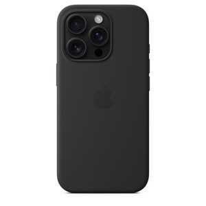 APPLE iPhone16 Pro Silicone Case with MagSafe - Black