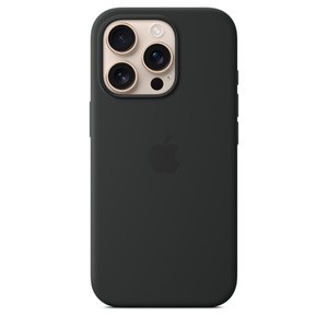 APPLE iPhone16 Pro Silicone Case with MagSafe - Black