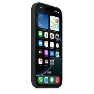 APPLE iPhone16 Pro Silicone Case with MagSafe - Black