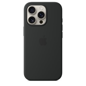 APPLE iPhone16 Pro Silicone Case with MagSafe - Black