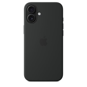 APPLE iPhone 16 Plus Silicone Case with MagSafe - Black