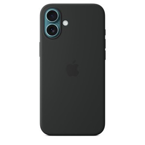 APPLE iPhone 16 Plus Silicone Case with MagSafe - Black