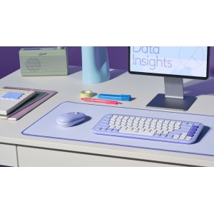 LOGITECH POP Mouse with emoji - LILAC