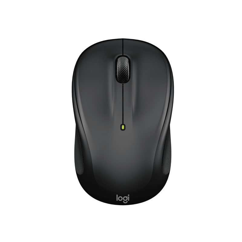 LOGITECH M325s Mouse right and left-handed optical 5 buttons wireless 2.4 GHz USB wireless receiver dark grey