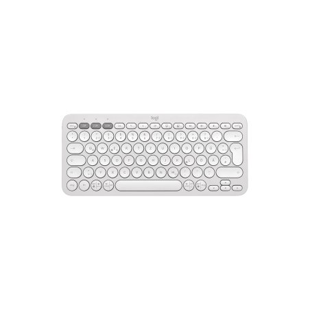 LOGITECH Pebble Keys 2 K380s - TONAL WHITE - (DE) - BT - N/A - CENTRAL-419 - UNIVERSAL