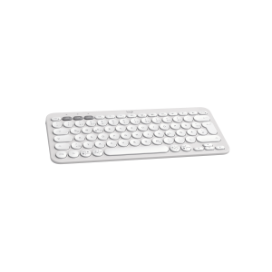LOGITECH Pebble Keys 2 K380s - TONAL WHITE - (DE) - BT - N/A - CENTRAL-419 - UNIVERSAL