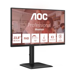 AOC 24E4U écran plat de PC 60,5 cm (23.8") 1920 x 1080 pixe | JDB-Info