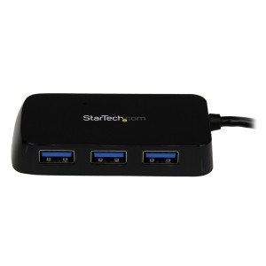 StarTech.com Hub USB 3.0 à 4 ports avec câble intégré - 5Gb | JDB-Info
