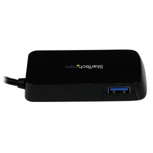 StarTech.com Hub USB 3.0 à 4 ports avec câble intégré - 5Gb | JDB-Info