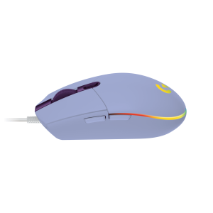 LOGITECH Gaming Mouse G203 LIGHTSYNC Mouse optical 6 buttons wired USB lilac for Komplett Epic Gaming PC a125