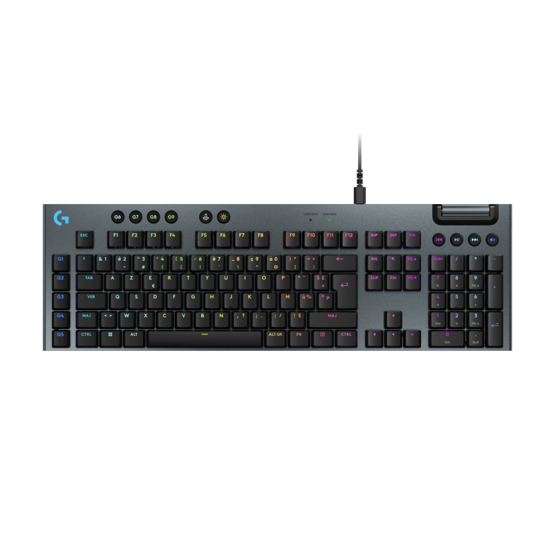 LOGITECH G915 X Wired Gaming Keyboard Black (FR)