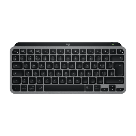 LOGITECH MX Keys Mini For Mac Minimalist Wireless Illuminated Keyboard Space Grey (CH)
