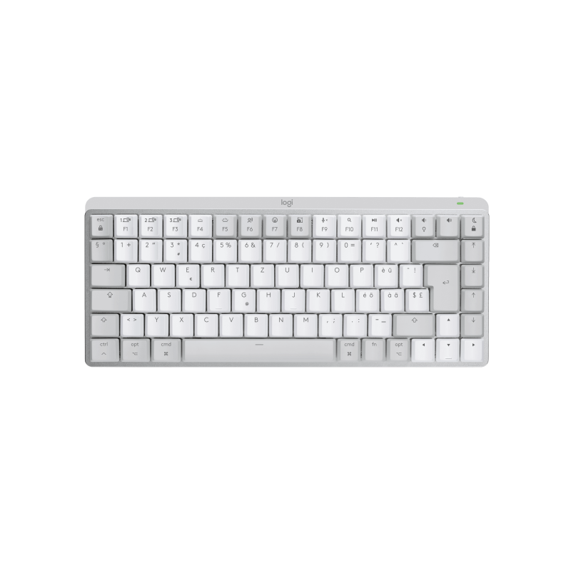 LOGITECH MX Mechanical Mini for Mac Minimalist Wireless Illuminated Keyboard - PALE GREY - (CH) - EMEA