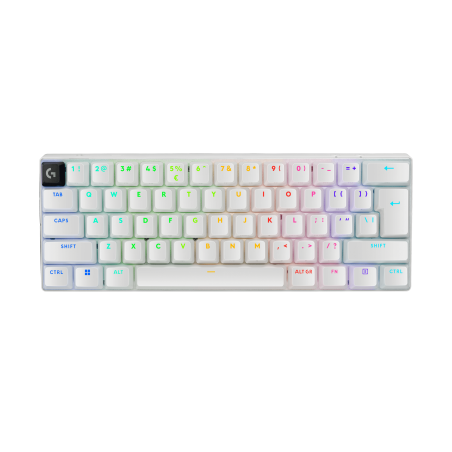 LOGITECH PRO X 60 LIGHTSPEED Wireless Gaming Keyboard Tactile - White INTL - EMEA28-935 (US)