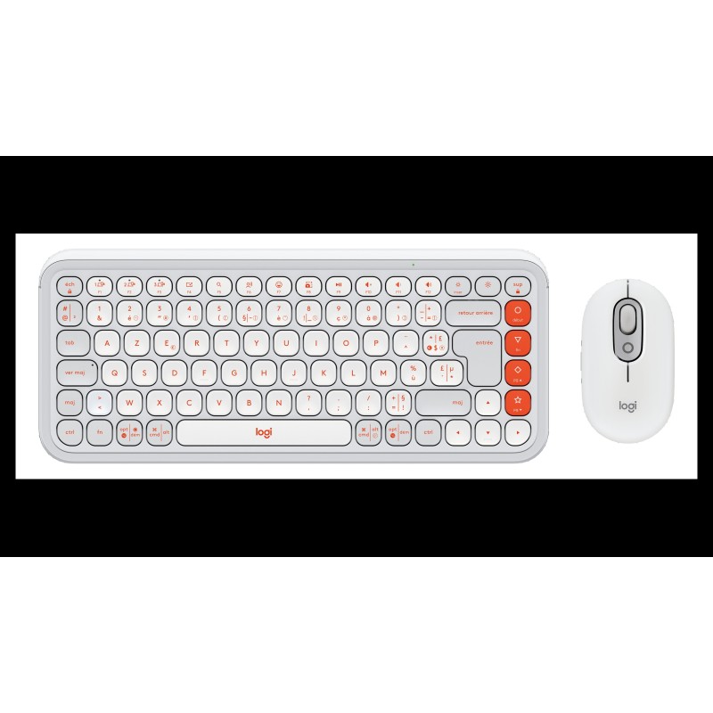 LOGITECH POP ICON COMBO - OFF WHITE (FR)