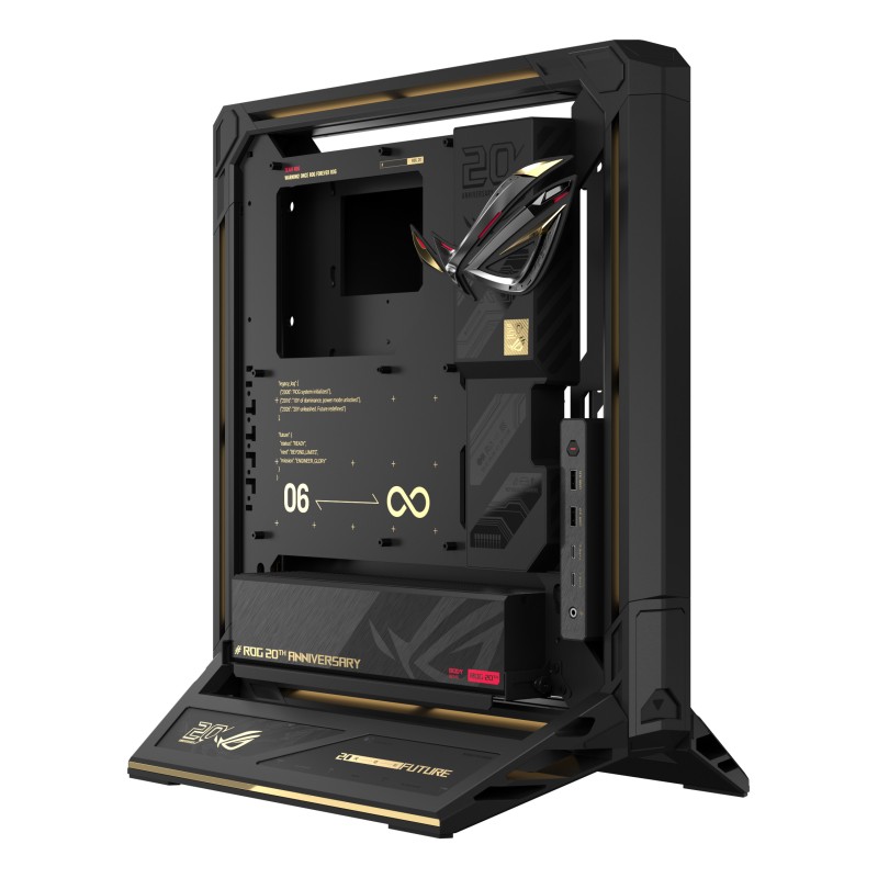 ASUS ROG GR20 Edition 20 Midi Tower Or, Noir | JDB-Info