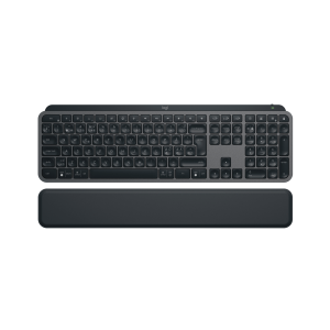 LOGITECH MX Keys S - GRAPHITE - PAN - BT - N/A - NORDIC-613 - PLUS PALMREST