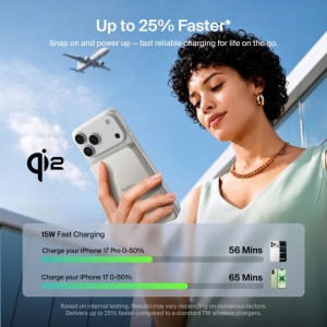 BELKIN Solid State 5k Qi2 15w PD20w Magnetic display Powerbank Sand metallic