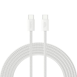 BELKIN BOOSTCHARGE 30W USB PD Wall Charger with PPS Silver w/2m C-C