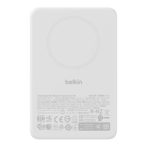 BELKIN ULTRACHARGE PRO 10k Qi2 25w PD30w Slim Magnetic Display Powerbank Silver metal