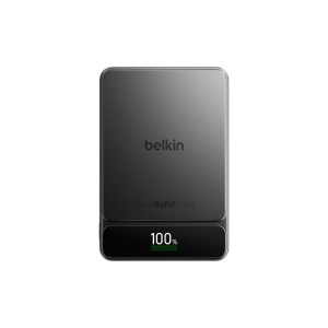 BELKIN Solid State 10k PD60w display Powerbank Black metallic