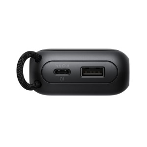 BELKIN ULTRACHARGE 11k PD60w Smart Display Power Bank with Retractable USB-C Cable Black