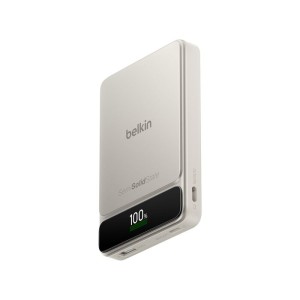 BELKIN Solid State 10k PD60w display Powerbank Sand metallic