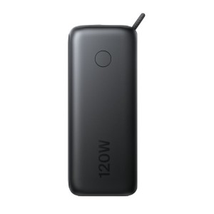 BELKIN ULTRACHARGE 22k PD120w Smart Display Power Bank with Retractable USB-C Cable Black