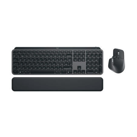 LOGITECH MX Keys S Combo Keyboard and mouse set backlit wireless Bluetooth LE Danish/Finnish/Norwegian/Swedish (PAN)