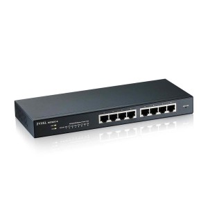 Zyxel GS1900-8 Géré L2 Gigabit Ethernet (10/100/1000) Noir | JDB-Info