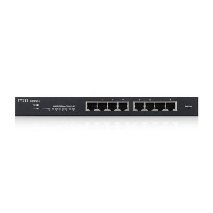 Zyxel GS1900-8 Géré L2 Gigabit Ethernet (10/100/1000) Noir | JDB-Info