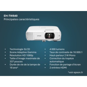 Epson EH-TW840 | JDB-Info