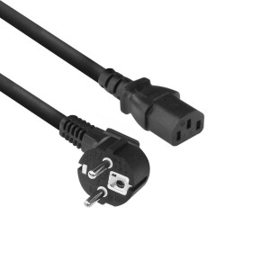 ACT AC3305 câble électrique Noir 2 m Prise d'alimentation t | JDB-Info