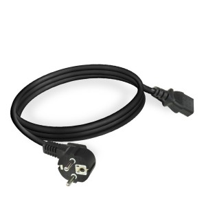 ACT AC3305 câble électrique Noir 2 m Prise d'alimentation t | JDB-Info