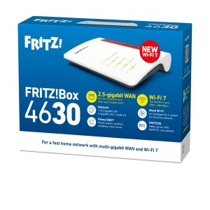 Box FRITZ! 4630 International routeur sans fil 2.5 Gigabit | JDB-Info